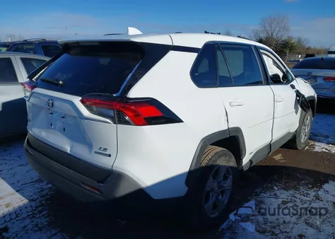 2024 Toyota Rav4 Hybrid Le из США, поврежденный, VIN 4T3LWRFV7RU147038